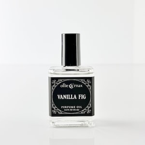 Vanilla Fig Perfume Oil Natural and Vegan