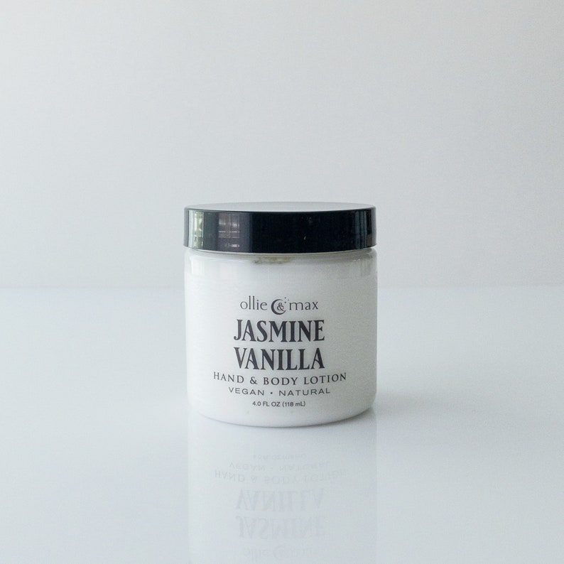 Jasmine Vanilla Vegan Body Lotion Etsy