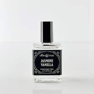 Jasmine Vanilla Perfume Oil Natural and Vegan