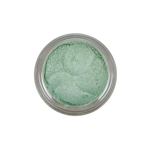 Mint Mineral Eyeshadow, Loose eyeshadow, Pale Green Eyeshadow, Vegan Eyeshadow
