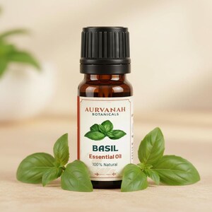 Olio essenziale di basilico - Oli 100% puri, naturali, non diluiti e terapeutici per aromaterapia, candele, diffusori di aromi e fai da te - da 5 ml a 1000 ml