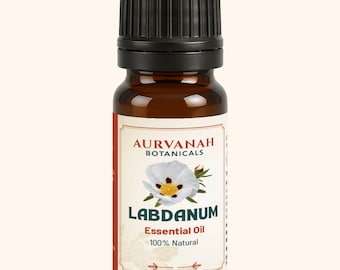 Labdanum Essential Oil | Pure, Natural Cistus Oil For Aromatherapy, Skincare & Diffuser