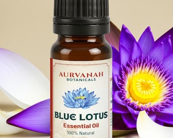 Blue Lotus Essential Oil | 100% Pure, Natural Therapeutic Grade Aromatherapy Oil for Diffuser & DIY