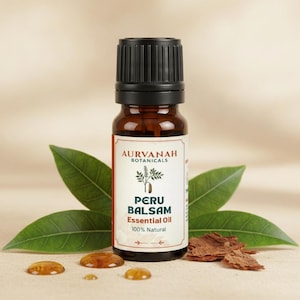 Etherische olie Perubalsem | Pure, houtachtige aromatherapie-olie van therapeutische kwaliteit voor verstuiver en doe-het-zelver