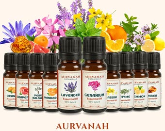 Pure Essential Oils of Your Choice – For Aromatherapy, Diffuser, Bath & DIY - 15 ML