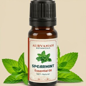 Olio essenziale di menta verde - Mentha Spicata / Olio di grado terapeutico per aromaterapia, diffusore e fai da te