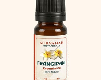 Frangipani Ätherisches Öl | Natürliche, florale, therapeutische Aromatherapieöle für Diffuser und DIY