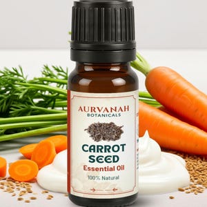 Carrot Seed Essential Oil | 100% Pure, Natural | Therapeutic Grade Aromatherapy Oils for Body Massage,  Hair, Skin, Diffuser - 5 To 1000 ML