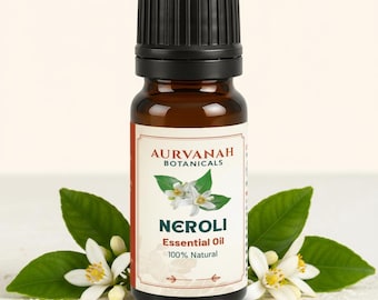 Neroli Essential Oil | Natural, Therapeutic Grade, Aromatherapy Oil for Diffuser & DIY