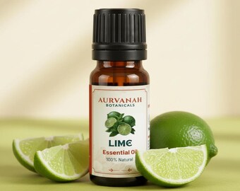 Olio essenziale di lime / Olio di grado terapeutico, 100% puro, naturale, spremuto a freddo, per aromaterapia e diffusore