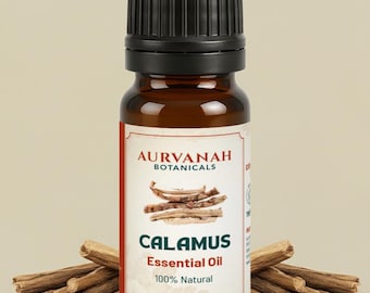 Calamus Root Essential Oil | Spicy, Warm Aroma for Aromatherapy & Diffuser