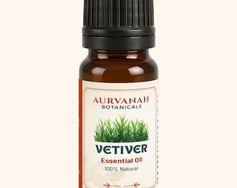 Olejek eteryczny z wetiwerii | Czyste, naturalne olejki o jakości terapeutycznej do aromaterapii, dyfuzorów i do samodzielnego stosowania