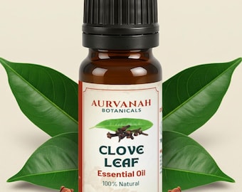Clove Leaf Essential Oil – Natural Therapeutic Grade Oil for Aromatherapy, Candle & Diffuser