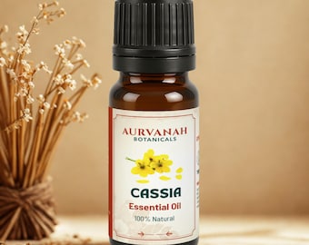 Aceite Esencial de Casia - / Aceites 100% puros y naturales para aromaterapia, elaboración de velas, perfumes, difusores de aroma y proyectos de bricolaje - De 5 ml a 1000 ml