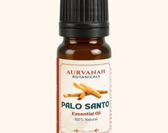Palo Santo Essential Oil | Therapeutic Grade, Aromatherapy Oil for Perfume, Diffuser & DIY
