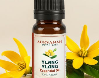 Ylang Ylang Essential Oil - Therapeutic Grade Oil for Aromatherapy, Diffuser & DIY - Cananga Odorata