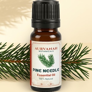 Eterisk olja från tallbarr - Pinus Sylvestris | 100 % ren och naturlig | Oljor av terapeutisk kvalitet för aromaterapi och diffusor - 5 ml till 1000 ml