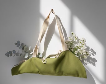 Bolsa de flores verdes: reutilizable para ramos, regalos y floristerías ecológicas.