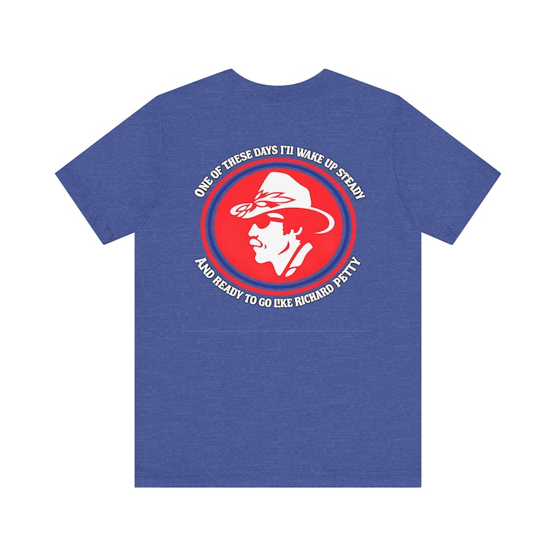 Maglietta "Richard Petty" di Billy Strings / Maglietta con musica bluegrass / Maglietta grafica con la leggenda delle corse NASCAR / Abbigliamento per fan ispirato a Billy Strings immagine 2