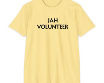 Jah Volunteer T-Shirt | Phish Trey Anastasio Island Tour Inspired Tee | Reggae & Jam Band Fan Shirt | Unisex Concert Apparel