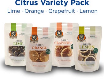 Dried Citrus Cocktail Garnish Set – 60+ Fruit Slices