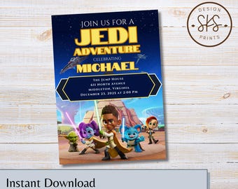 Young Jedi | Star Wars | Birthday Invitation