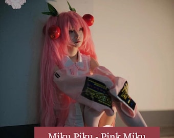 Sakura Miku Piku, Cosplay Wig Hair, Anime, Manga, Character Wig, For Cosplay Events