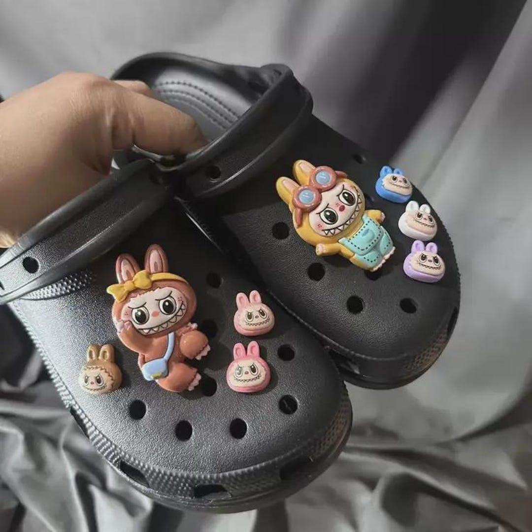 Labubu Croc Charms, the Monsters Labubu Shoe Charms, Labubu Gift ...