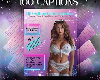 Lingerie Monetising Hot Captions, Spicy Kinky Captions, Playful Captions Bundle, Naughty Lingerie Quotes, Premium Custom Captions Set