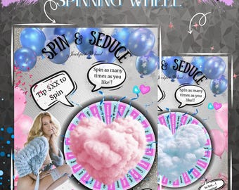 Spin and Seduce Game Wheel, Onlyfans Content (Digital Download)