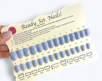 Prêt. Ensemble. Des ongles ! Marbre bleu