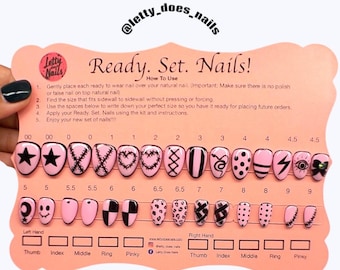 Prêt. Ensemble. Des ongles ! Punk