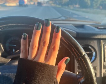 Emerald City : teinte automnale vert bleuâtre profond