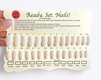 Prêt. Ensemble. Des ongles ! Marbre