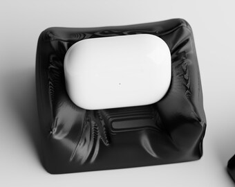 AirPods Pro Sofa Holder – Cushion Style 3D Printed Charging Case Organizer