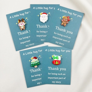 Personalized Christmas Pocket Hug Card,Custom Wallet Hug Gift,Pocket Hug Card,Custom Foldable Hug,Long Distance Gift,Emotional Support Card