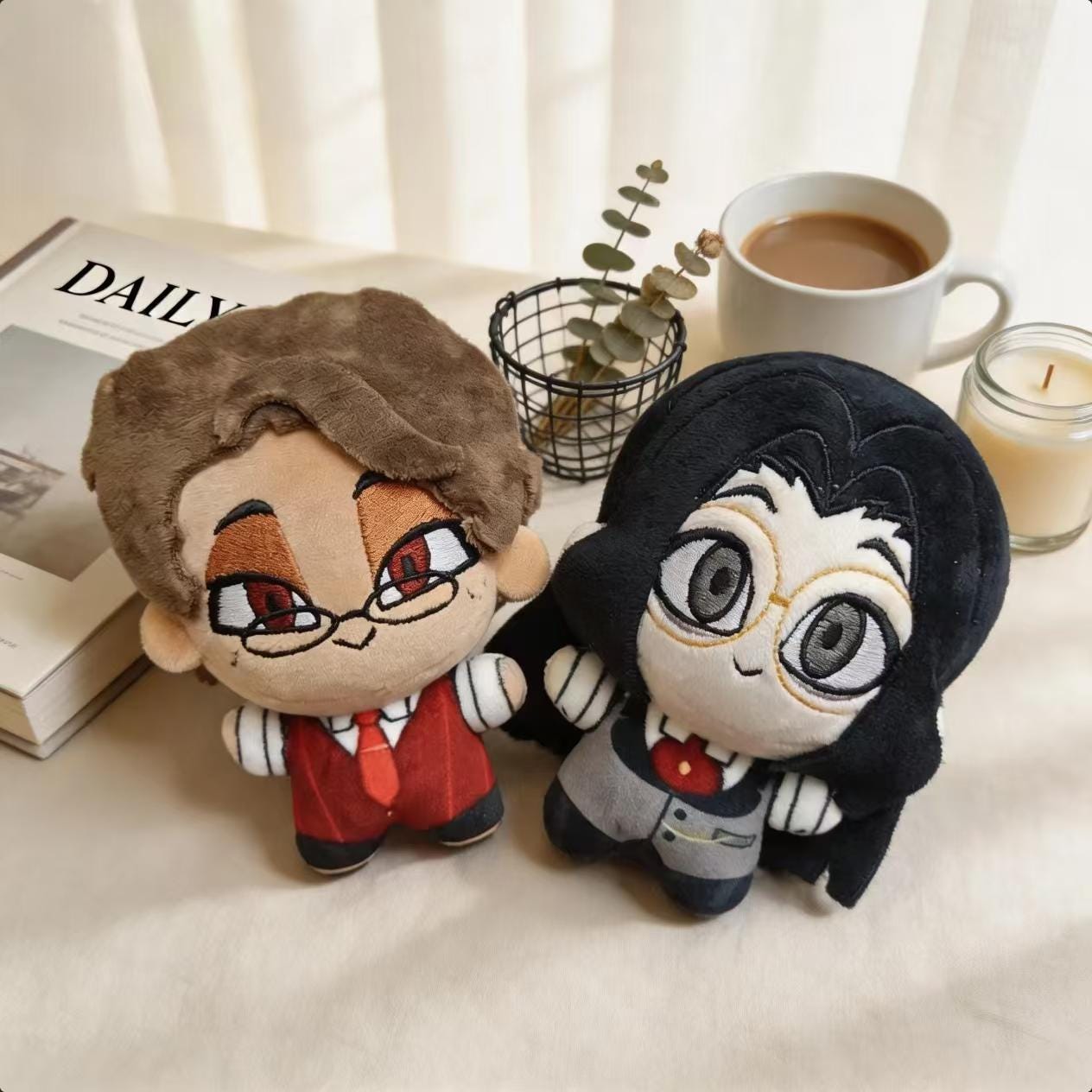 Hazbin hotel valentino plushie - Etsy 日本