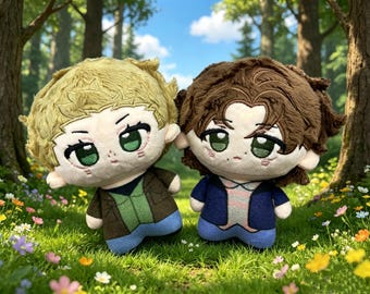 Super von der Natur inspirierte Plüschpuppen – Dean & Sam – 10 cm groß