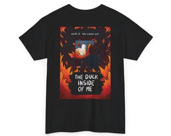 The Duck Inside of Me T-Shirt | illustrated duck shirt