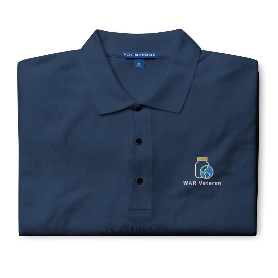 Java Developer Gift – WAR Veteran Embroidered Polo – Funny Devops ...