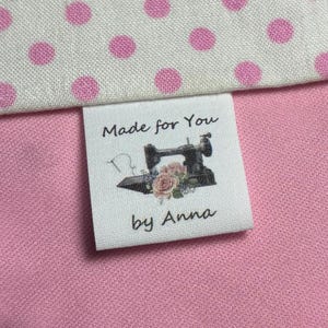 Fray Free Custom Sewing Labels: Fold Over Fabric Tags With Sewing ...