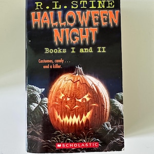 Vintage R.L. Stine Point Horror – Halloween Night Books I & II (1993-94 Paperback Duo)