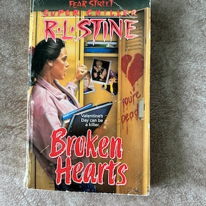 Vintage Fear Street Super Chiller – &quot;Cuori spezzati&quot; di R.L. Stine (1993 Copertina flessibile)