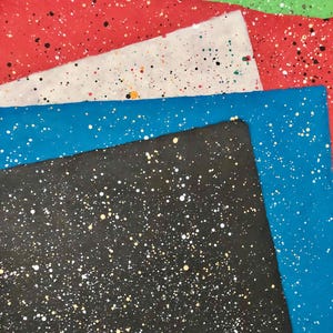 Cadeaupapier, Handgeschept papier, Eco-vriendelijk fijn decoratief handgeschept papier, Patroonpapier, Kerstcadeaupapier,
