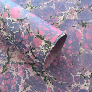 Marble Jewelry Box Paper, Marble Lampshade Paper, Marble Effect Decor Paper, Handmade Marble Art Paper from Nepal, Marble Paper Gift Wrap