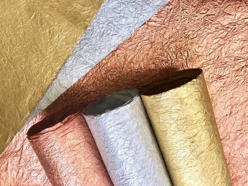 Metallic Handmade Mulberry Paper, Scrapbook Paper, Gold momi Paper, Gold Backgrounds, Metallic Gold Silver Copper texture background  paper