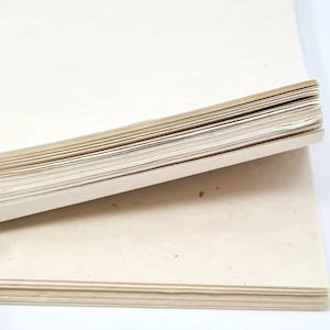 Pakiet naturalnego papieru do drukarki, artykuły do rękodzieła, papier ręcznie robiony. Papier luksusowy, introligatorski, podszewka kopert, papier Lokta, papier do notatników