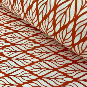 Decorative Papers, Paper craft projects, mini books, card-making, origami, scrapbooking, endpapers for books, papercrafts, Envelope Liner RED ON WHITE