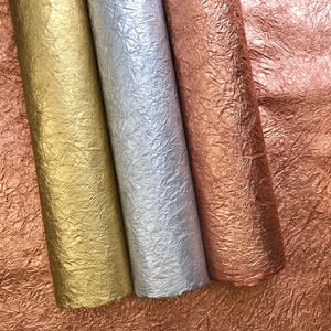 Metallic Handmade Mulberry Paper, Scrapbook Paper, Gold momi Paper, Gold Backgrounds, Metallic Gold Silver Copper texture background  paper