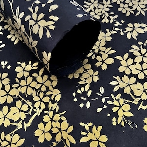 Papier décoratif fin LOKTA, papier népalais fait main, papeterie de mariage, faire-part, emballage cadeau fait main | Papier de couverture de journal